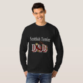 Scottish Terrier Dad Gifts T-shirt (Voorkant volledig)