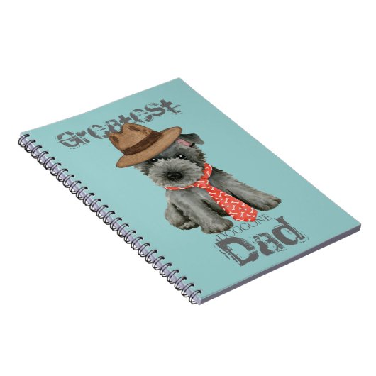 Scottish Terrier Dad Notitieboek (Rechterzijde)