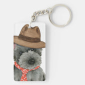 Scottish Terrier Dad Sleutelhanger (achterkant)
