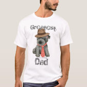 Scottish Terrier Dad T-Shirt (Voorkant)