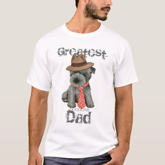 Scottish Terrier Dad T-Shirt (Voorkant)