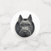 Scottish Terrier Dog 3D geïnspireerd Confetti (Kleine voorkant)