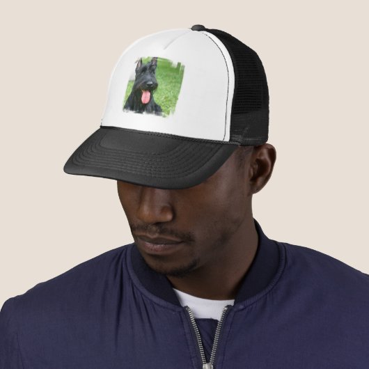 Scottish Terrier Dog Baseball Hat Trucker Pet (In situ)