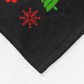 Scottish Terrier Dog Funny Xmas Ugly Sweater Chris Fleece Deken (Hoek)