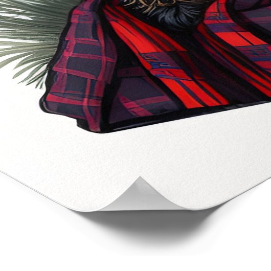 Scottish Terrier Dog Poster (Hoek)