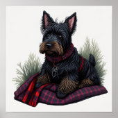 Scottish Terrier Dog Poster (Voorkant)
