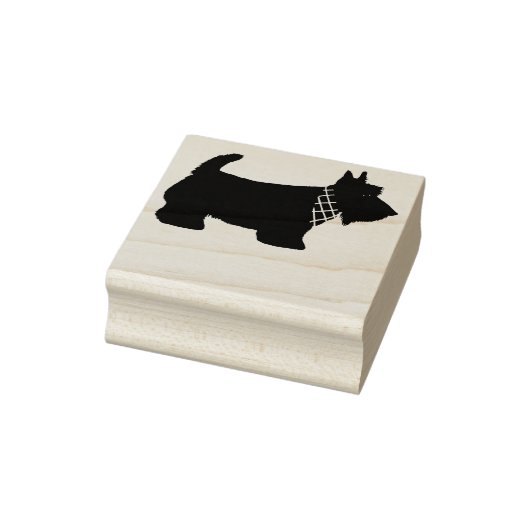 Scottish Terrier Dog Rubberstempel (Stempel)