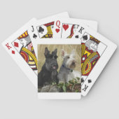 Scottish Terrier Dog-speelkaarten Speelkaarten (Achterkant)