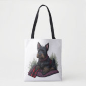 Scottish Terrier Dog Tote Bag (Voorkant)
