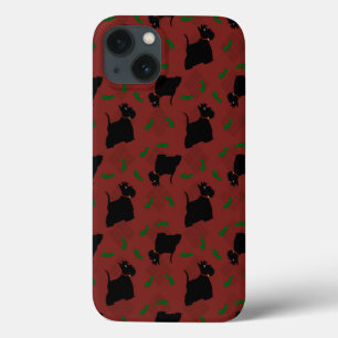 Scottish Terrier Dogs en Tam O'Shanter Case-Mate iPhone Case