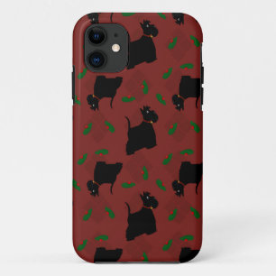 Scottish Terrier Dogs en Tam O'Shanter Case-Mate iPhone Case
