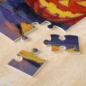 Scottish Terrier Dogs in Halloween Costumes Legpuzzel (Zijkant)