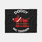 Scottish Terrier Dogs | Terriers | Eigenaars van h Fleece Deken (Voorkant (Horizontaal))