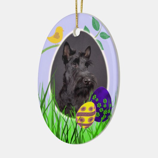 Scottish Terrier Easter Ornament (Links)