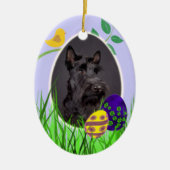 Scottish Terrier Easter Ornament (Voorkant)