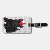 Scottish Terrier en Party Pet Bagagelabel (Voorkant horizontaal)