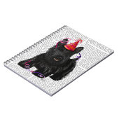 Scottish Terrier en Party Pet Notitieboek (Linkerzijde)