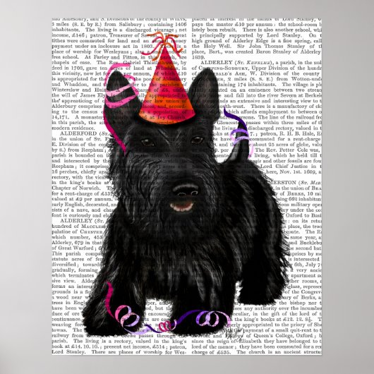 Scottish Terrier en Party Pet Poster (Voorkant)