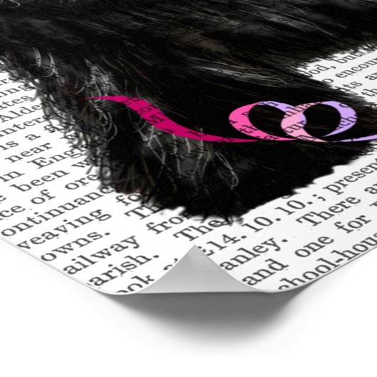 Scottish Terrier en Party Pet Poster (Hoek)