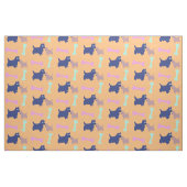 Scottish Terrier en Puppy Fabric Stof (Fat Quarter)