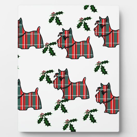 SCOTTISH TERRIER FOTOPLAAT (Voorkant)