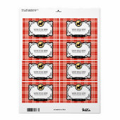 Scottish Terrier Gift Labels (Full Sheet)