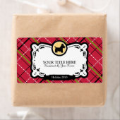 Scottish Terrier Gift Labels (Insitu)