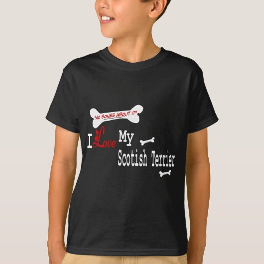 Scottish Terrier Gifts T-shirt (Voorkant)