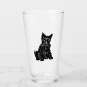 Scottish Terrier Glas (Voorkant)