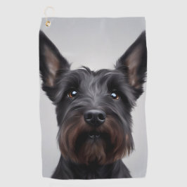 Scottish Terrier Golfhanddoek