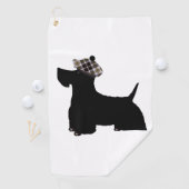 Scottish Terrier Golfhanddoek (Insitu)