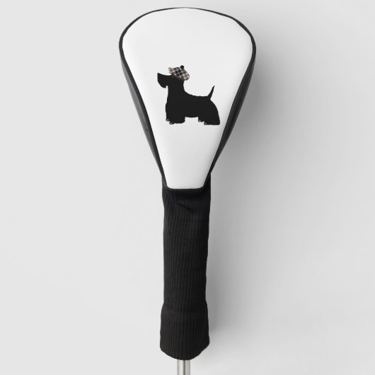 Scottish Terrier Golfheadcover (Voorkant)