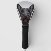 Scottish Terrier Golfheadcover (Voorkant)