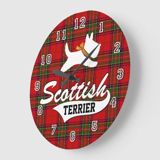 Scottish Terrier Grote Klok (Hoek)