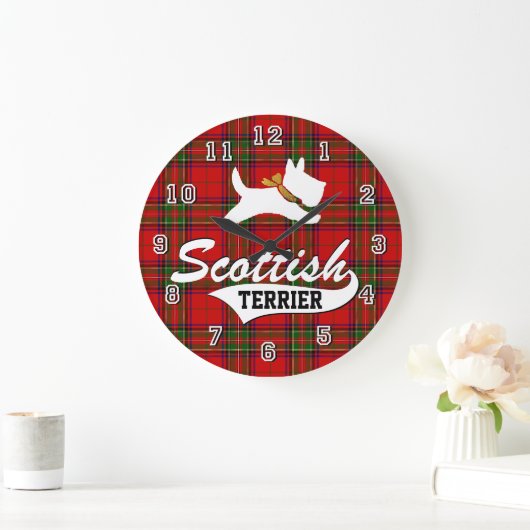 Scottish Terrier Grote Klok (Huis)