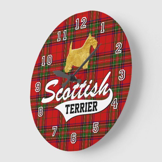 Scottish Terrier Grote Klok (Hoek)