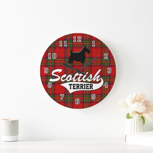 Scottish Terrier Grote Klok (Huis)