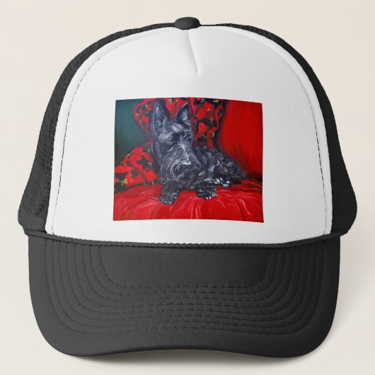 Scottish Terrier Haggis Trucker Pet (Voorkant)