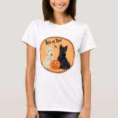 Scottish Terrier Halloween T-shirt (Voorkant)