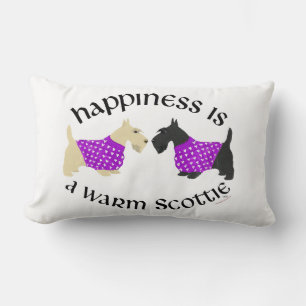 Scottish Terrier Happiness Pillow Kussen