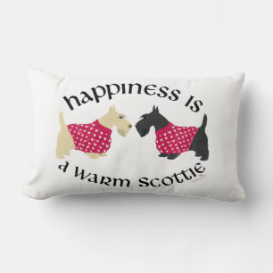 Scottish Terrier Happiness Pillow Kussen