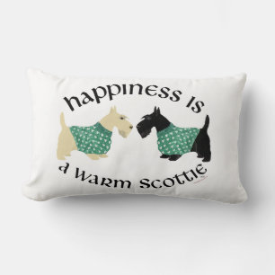 Scottish Terrier Happiness Pillow Kussen