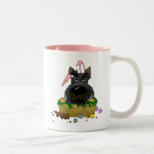 Scottish Terrier Happy Easter Mok