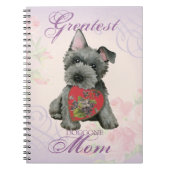 Scottish Terrier Heart Ma Notitieboek (Voorkant)