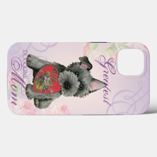 Scottish Terrier Heart Mam Case-Mate iPhone Case (Achterkant (horizontaal))