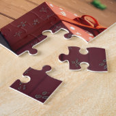 Scottish Terrier Helping Santa’s Elves Christmas Legpuzzel (Zijkant)