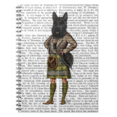 Scottish Terrier in Kilt Notitieboek (Voorkant)