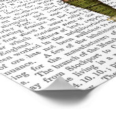 Scottish Terrier in Kilt Poster (Hoek)