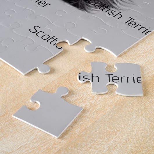 Scottish Terrier in Legpuzzel (Zijkant)