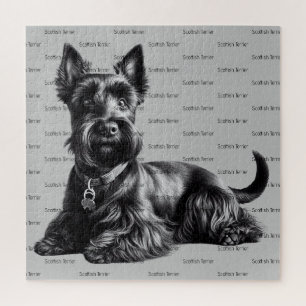 Scottish Terrier in Legpuzzel